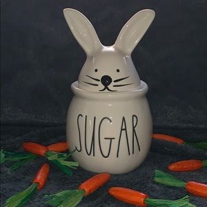Rae Dunn Bunny SUGAR Bowl w/ Topper